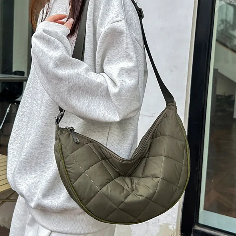 Amara Quilted Crescent