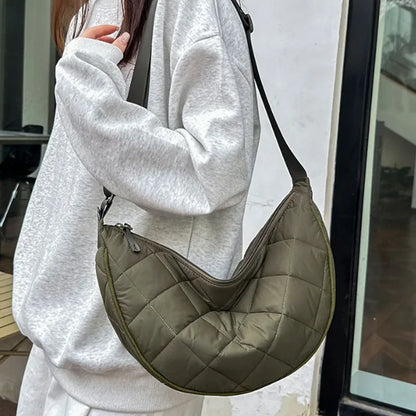 Amara Quilted Crescent